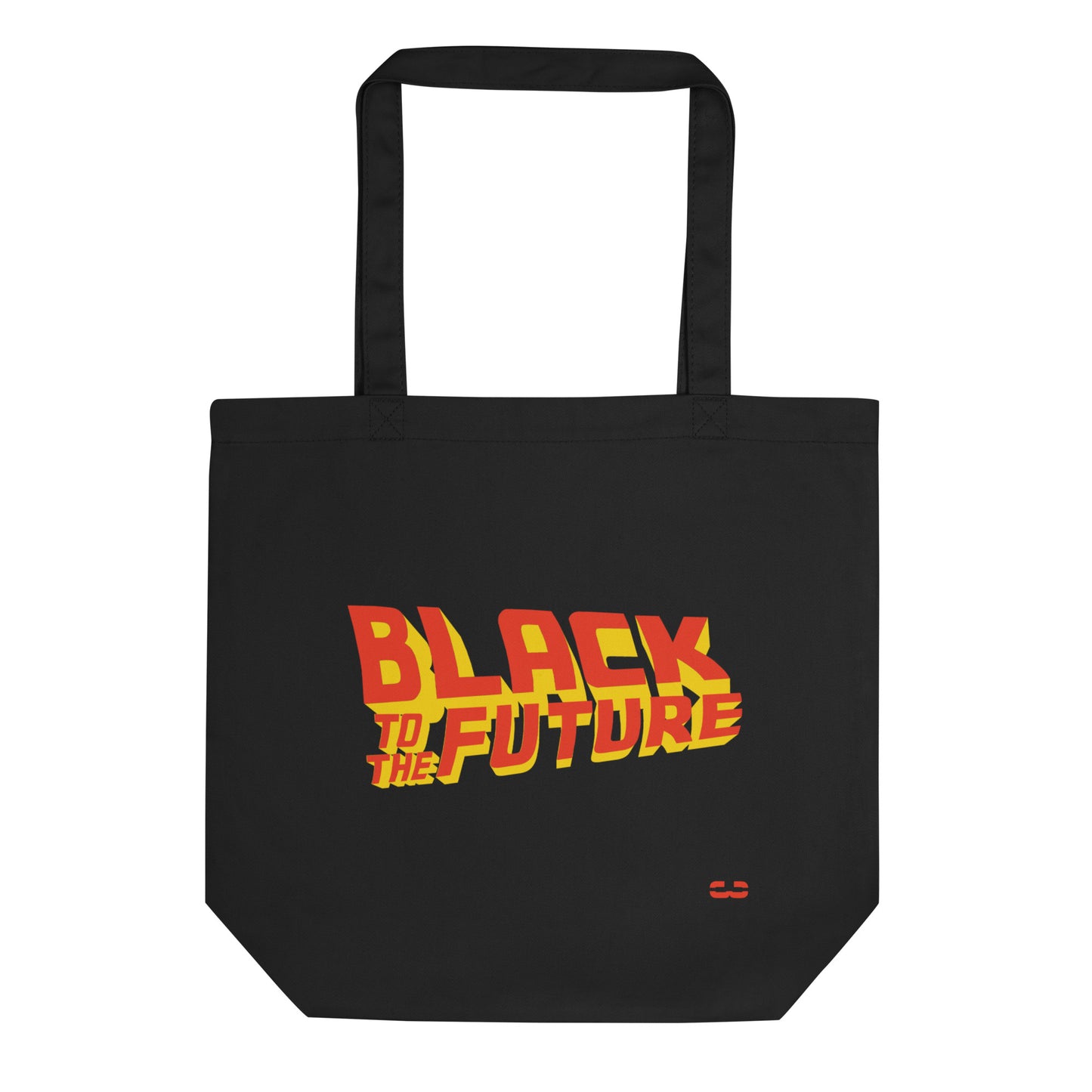 Black to the Future Tote Bag