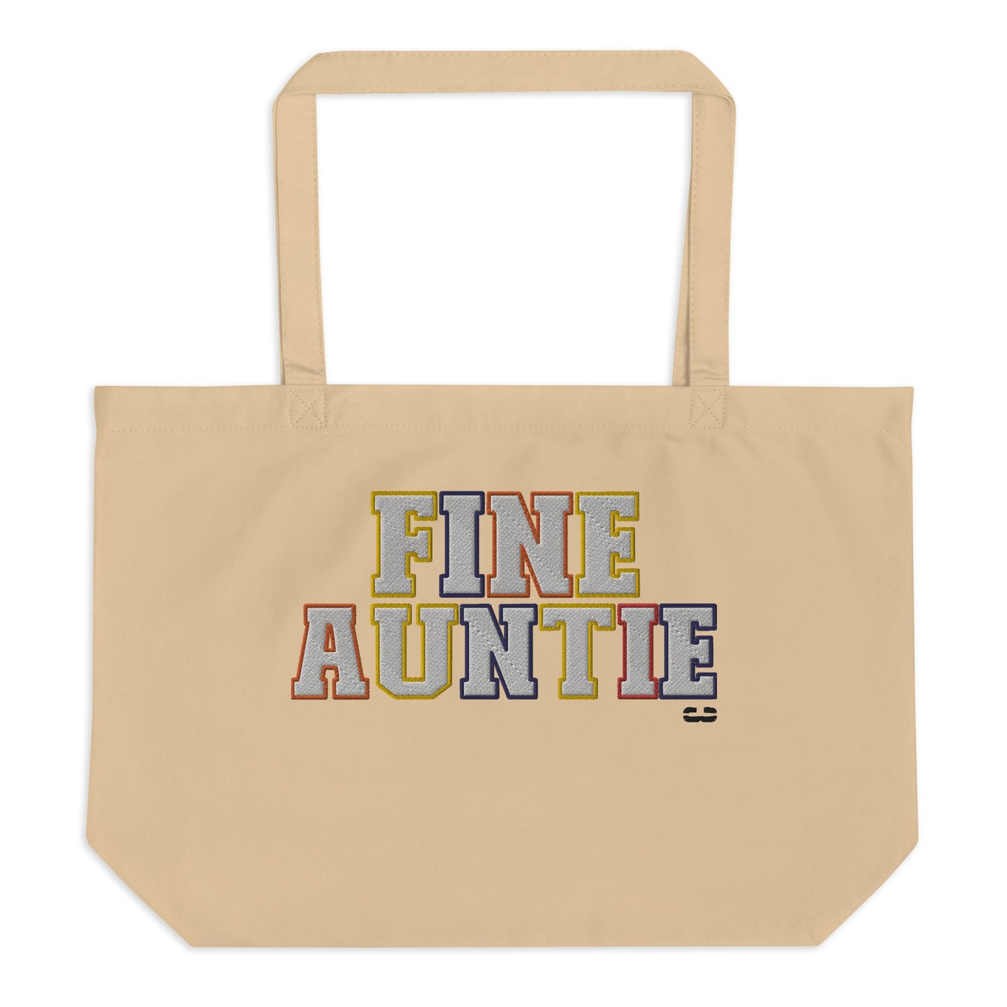 Fine Auntie (Embroidered) Tote
