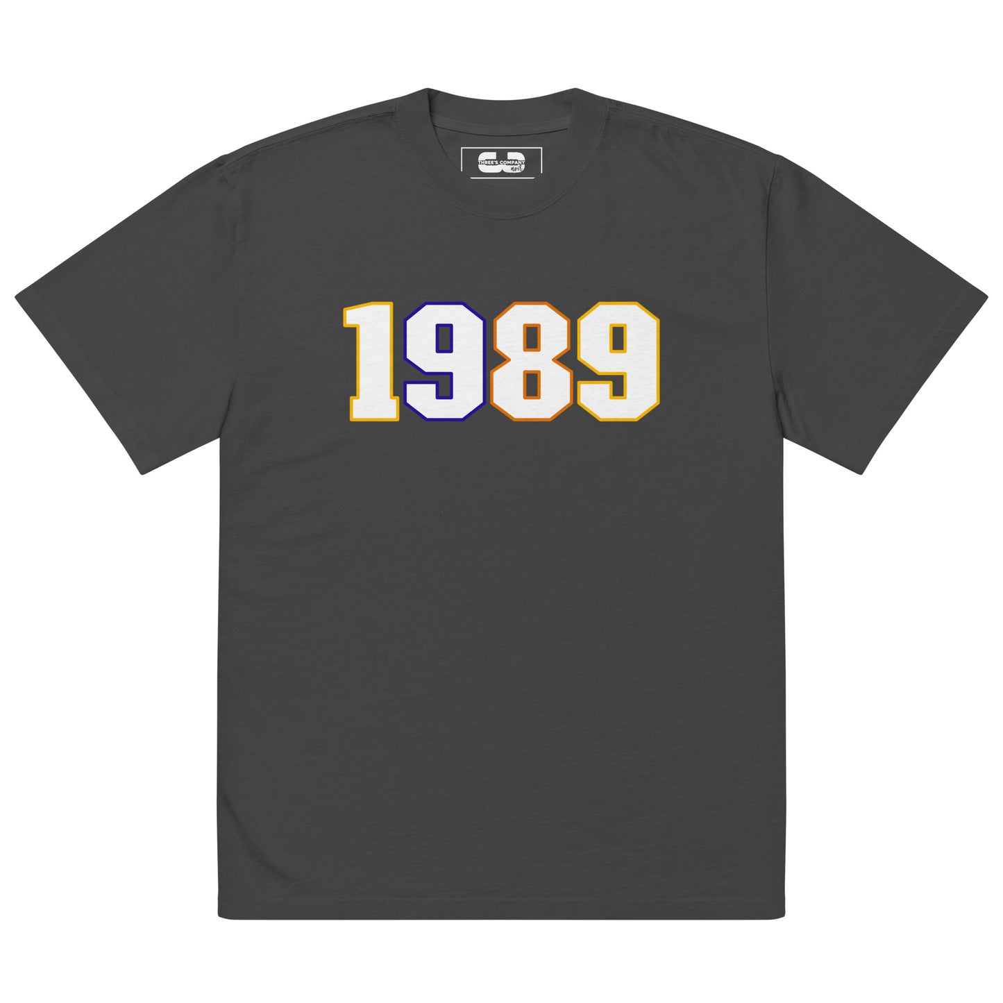 "1989" Oversized faded t-shirt