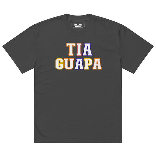 "Tía Guapa" Oversized faded t-shirt