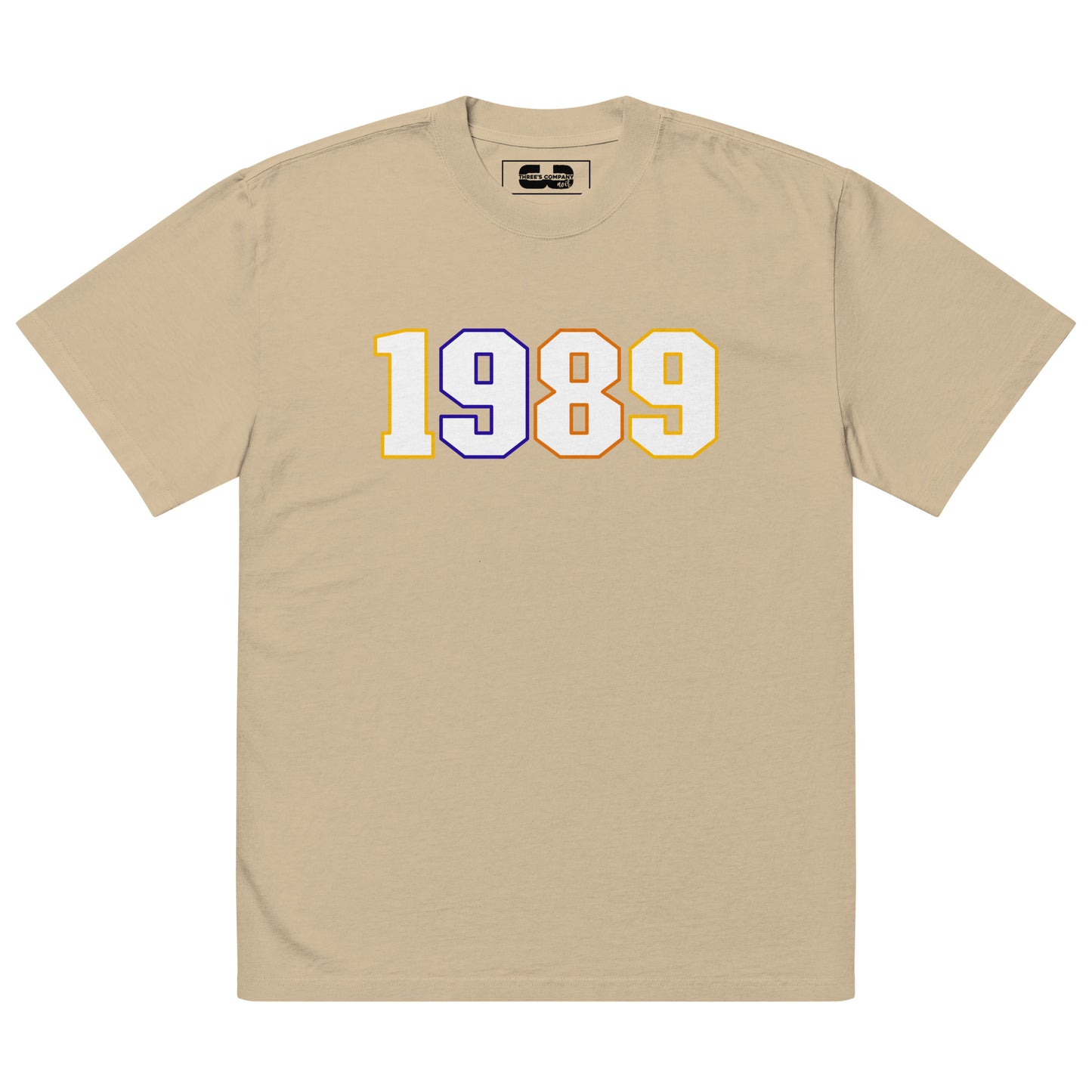 "1989" Oversized faded t-shirt